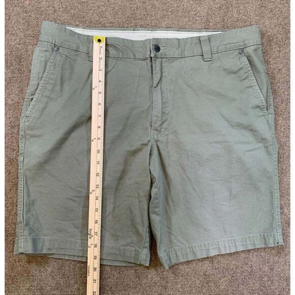Columbia Chino Shorts‎ Mens 38x10 Flat Front Canvas Hiking Camping Outdoors - Picture 4 of 9